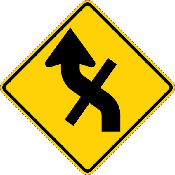 Cross Traffic Sign Meaning