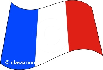 Free french flag clipart