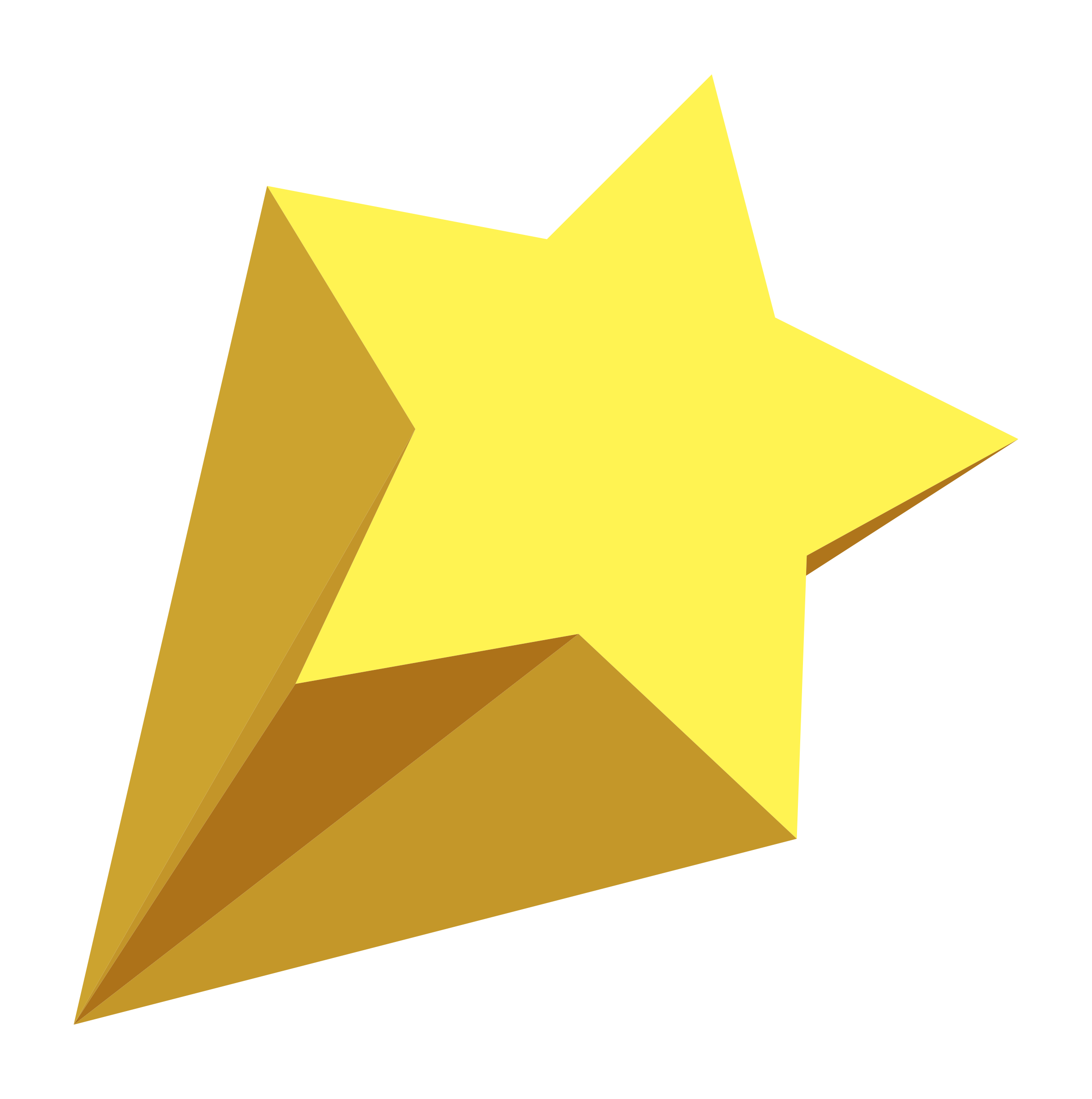 3d Shooting Star Clipart