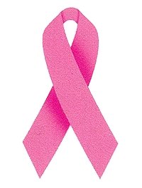 100) Breast Cancer Pink GLITTER Ribbon Temporary Tattoos