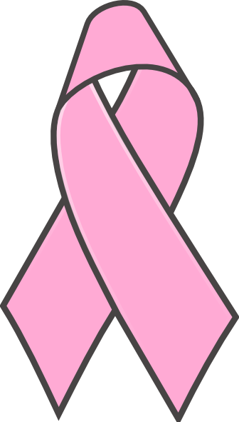 Breast cancer awareness pink ribbon clip art at clker vector ...