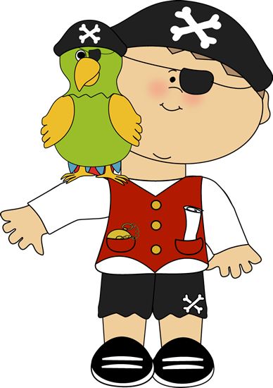 Clip art, Pirates and Parrots