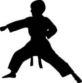 Karate clipart free
