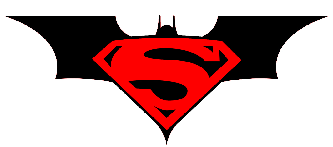 Batman Superman Logo Wallpaper - ClipArt Best