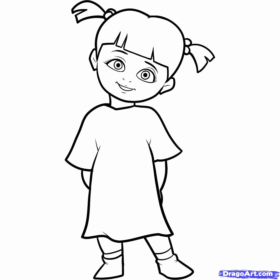 Boo Coloring Pages - AZ Coloring Pages