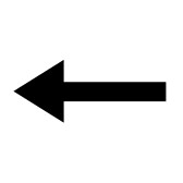 Clipart of arrows pointing left