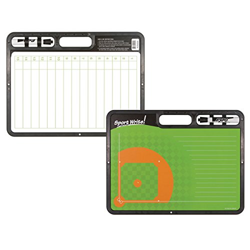 Amazon.com : Sport Write Pro Diamond Baseball Coaching Board ...