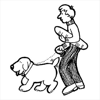 Dog-Walking Clipart | Free Download Clip Art | Free Clip Art | on ...