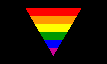 Variations of the Gay Pride/Rainbow Flag