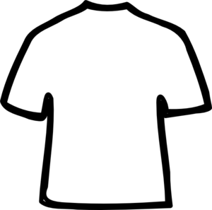 T shirt shirt template clip art free vector in open office drawing ...