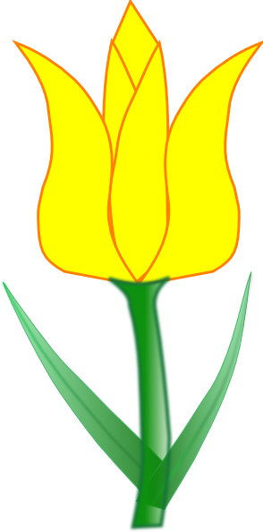 Tulip Clip Art - vector clip art online, royalty free ...