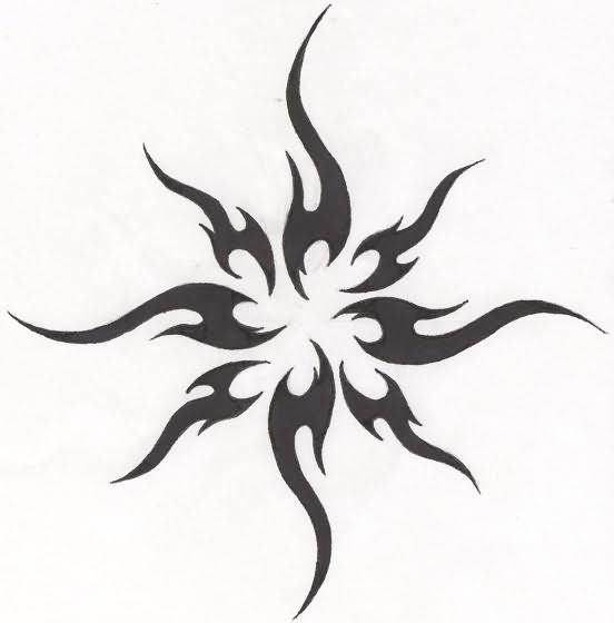 Tribal Sun Tattoos | Sun Tattoos ...