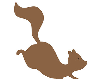 Squirrel stencil | Etsy