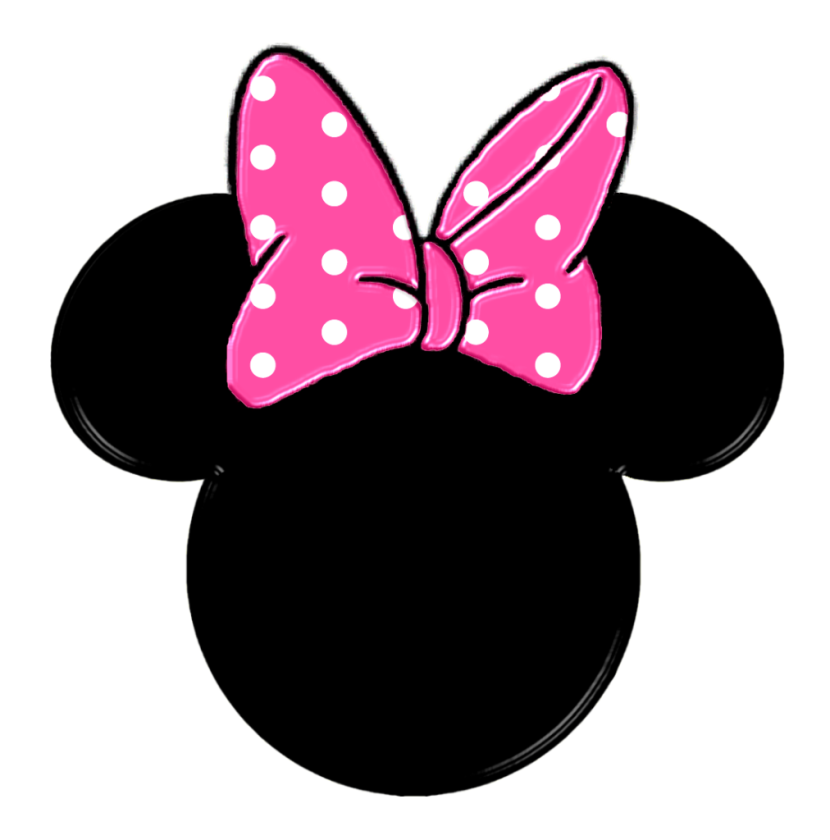 minnie mouse birthday clip art black and white