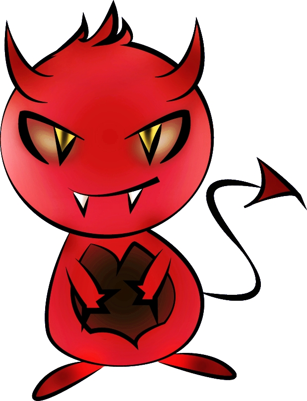Free cute devil clipart
