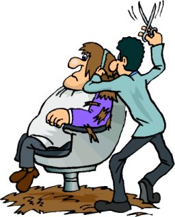 Barber clip art