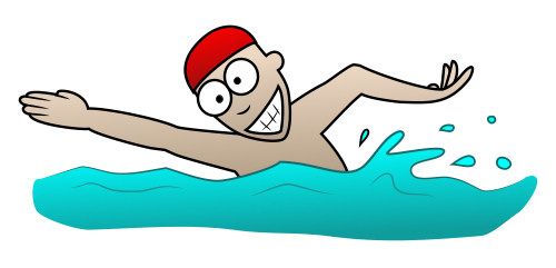 Cartoon Person Swimming | Free Download Clip Art | Free Clip Art ...