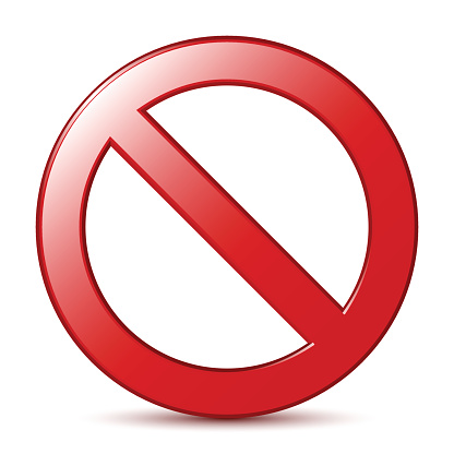 Do Not Enter Sign Clip Art, Vector Images & Illustrations