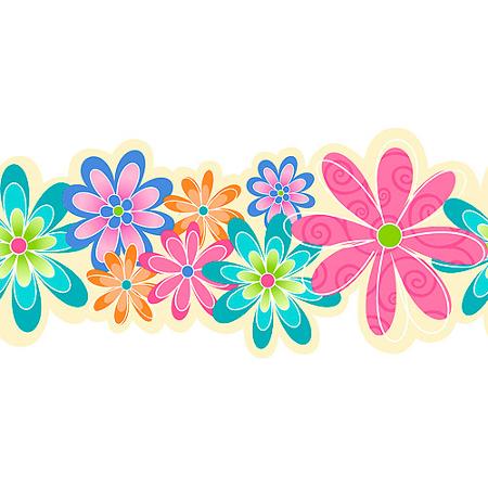 Flower Border Line | Free Download Clip Art | Free Clip Art | on ...