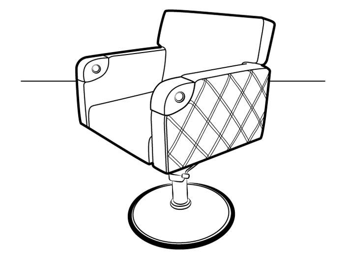 Outline Drawings On Chair - ClipArt Best