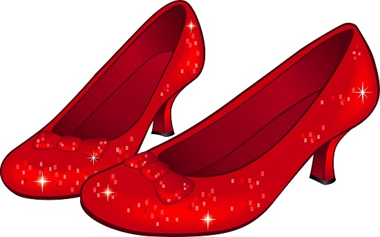 Ruby Red Shoes Clipart