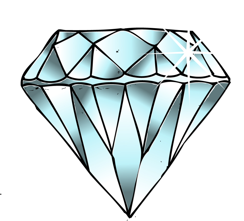 Diamond Drawing - ClipArt Best