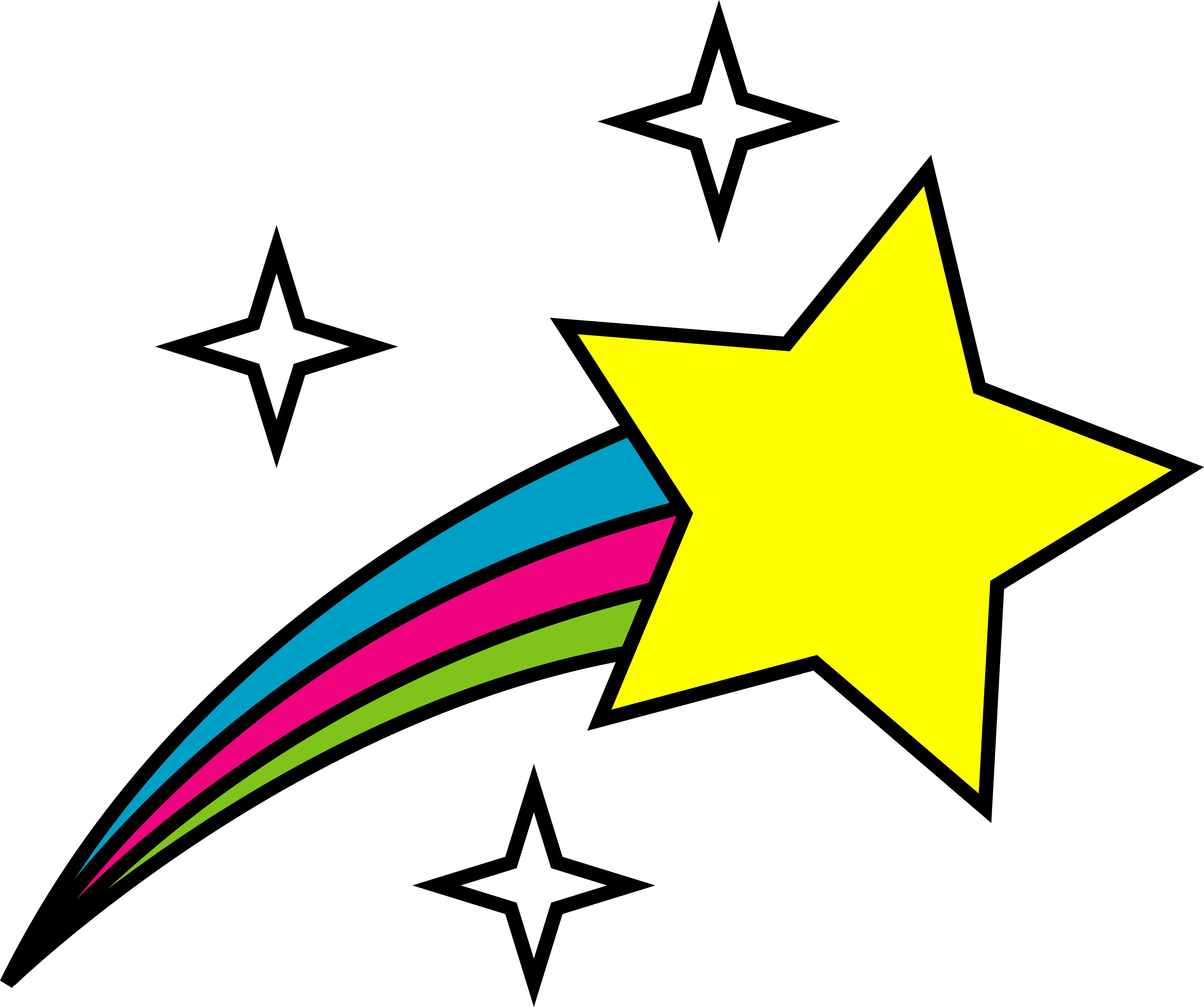 Free clipart reach for the stars