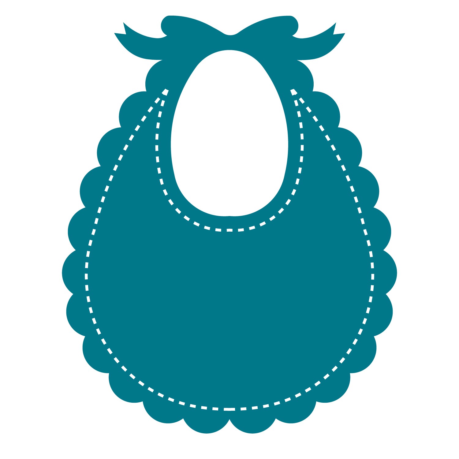 Baby Bib Template ClipArt Best