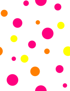 White Polka Dots Clip Art - vector clip art online ...