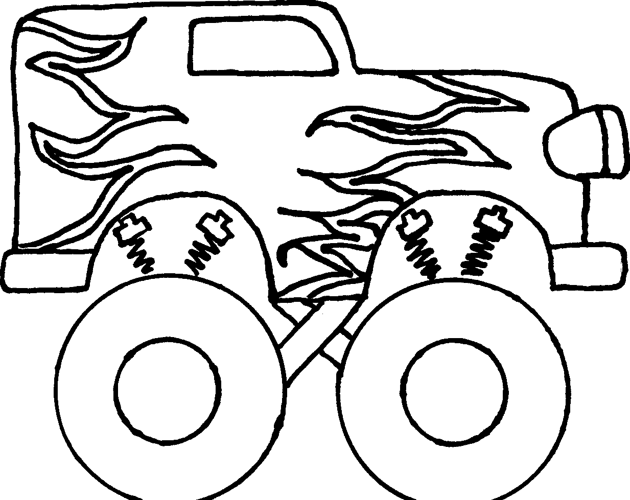 Truck Drawings For Kids