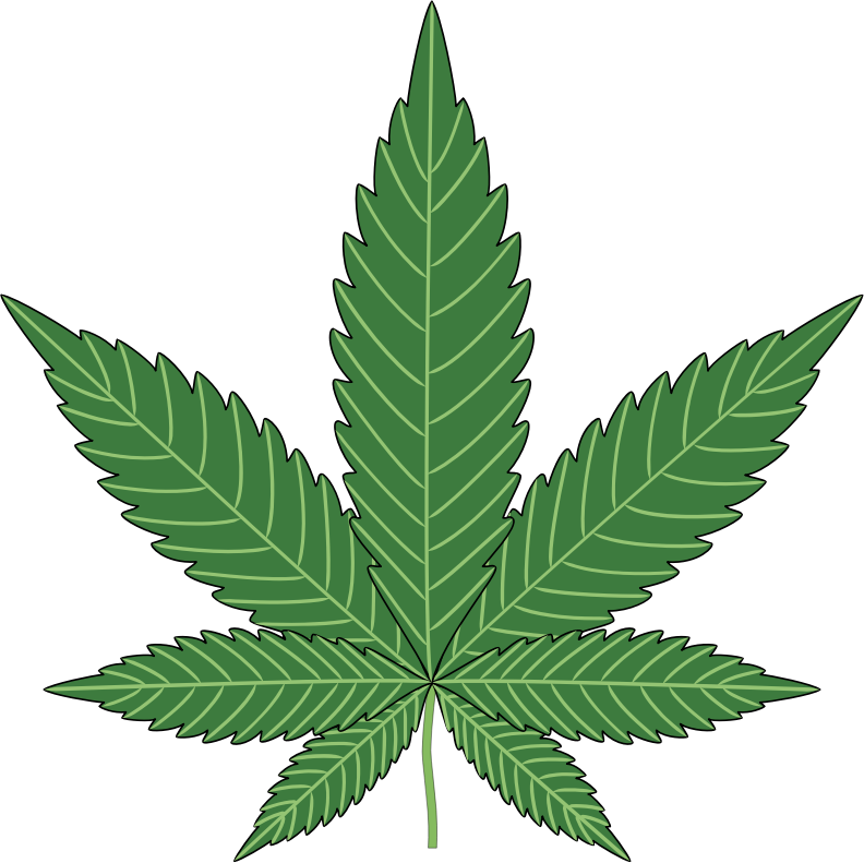 weed leaf clip art | Hostted