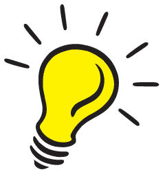 Light Bulb Idea Icon - Free Clipart Images