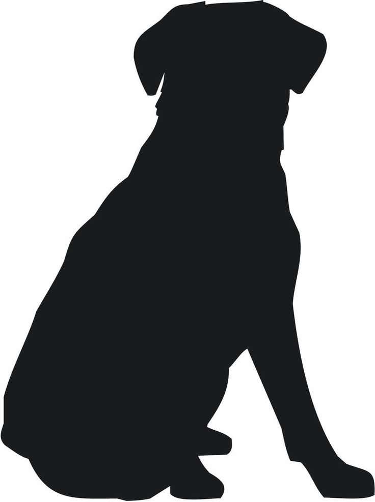 Dog Silhouette | Die Cutting ...