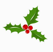 Holly berries clipart free