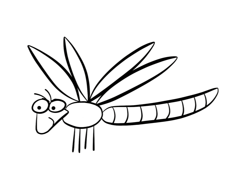 dragonfly coloring page colordad | yooall.