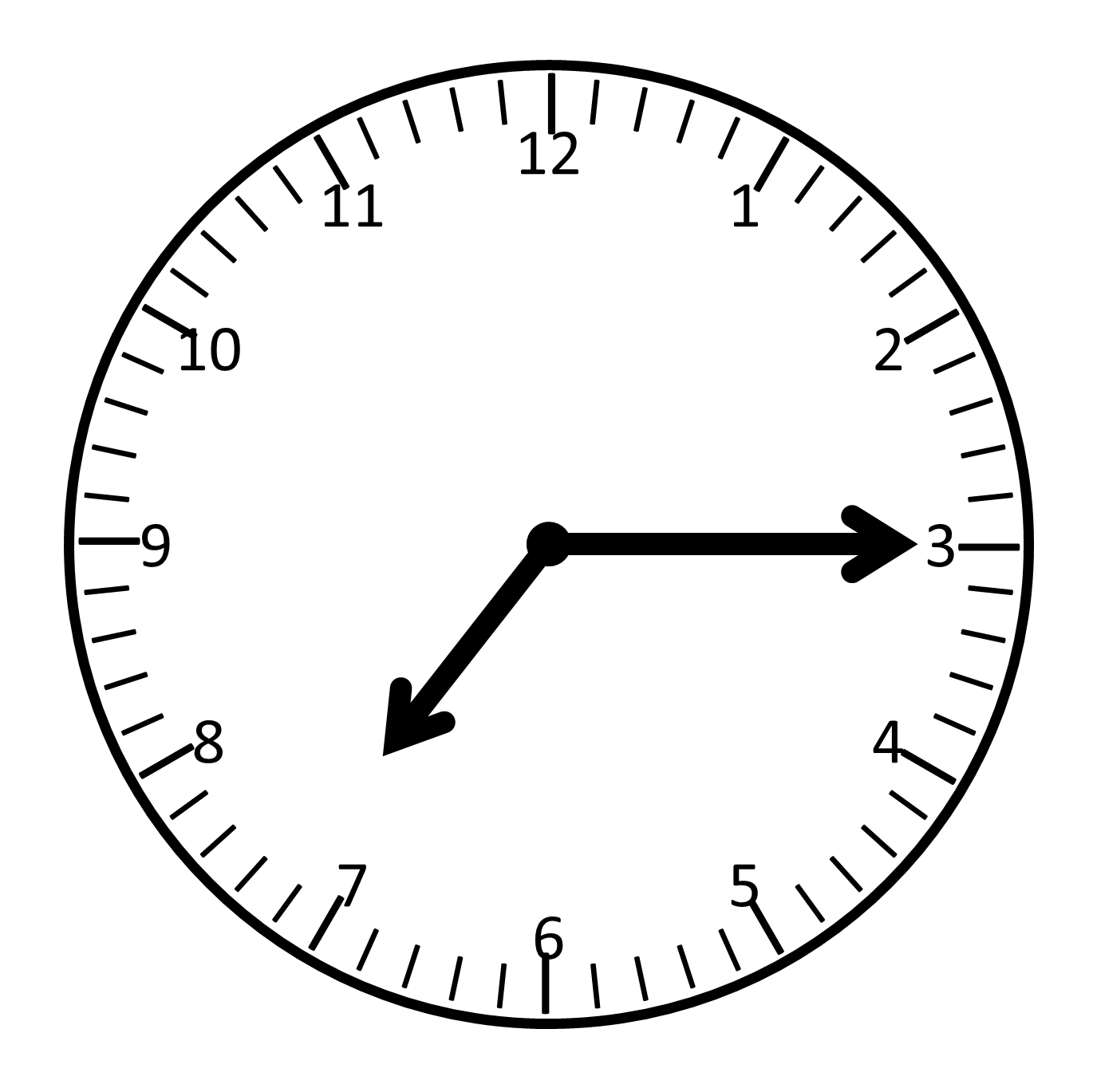 Analog Clock Clipart ClipArt Best