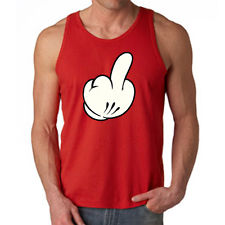 F Medium Red Tank Top