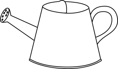 Watering Can Clipart Black And White Panda Free Clipart - Free to ...
