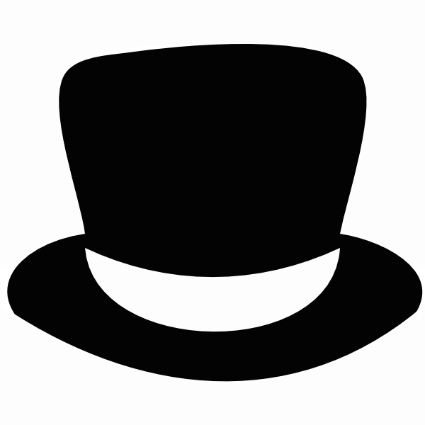 Top Hat Clip Art - vector clip art online, royalty ...