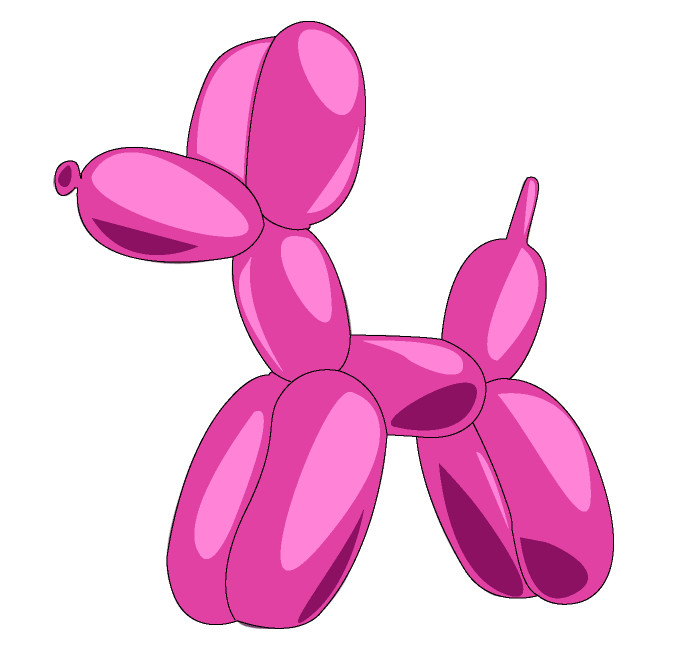 Pink Poodle Clipart