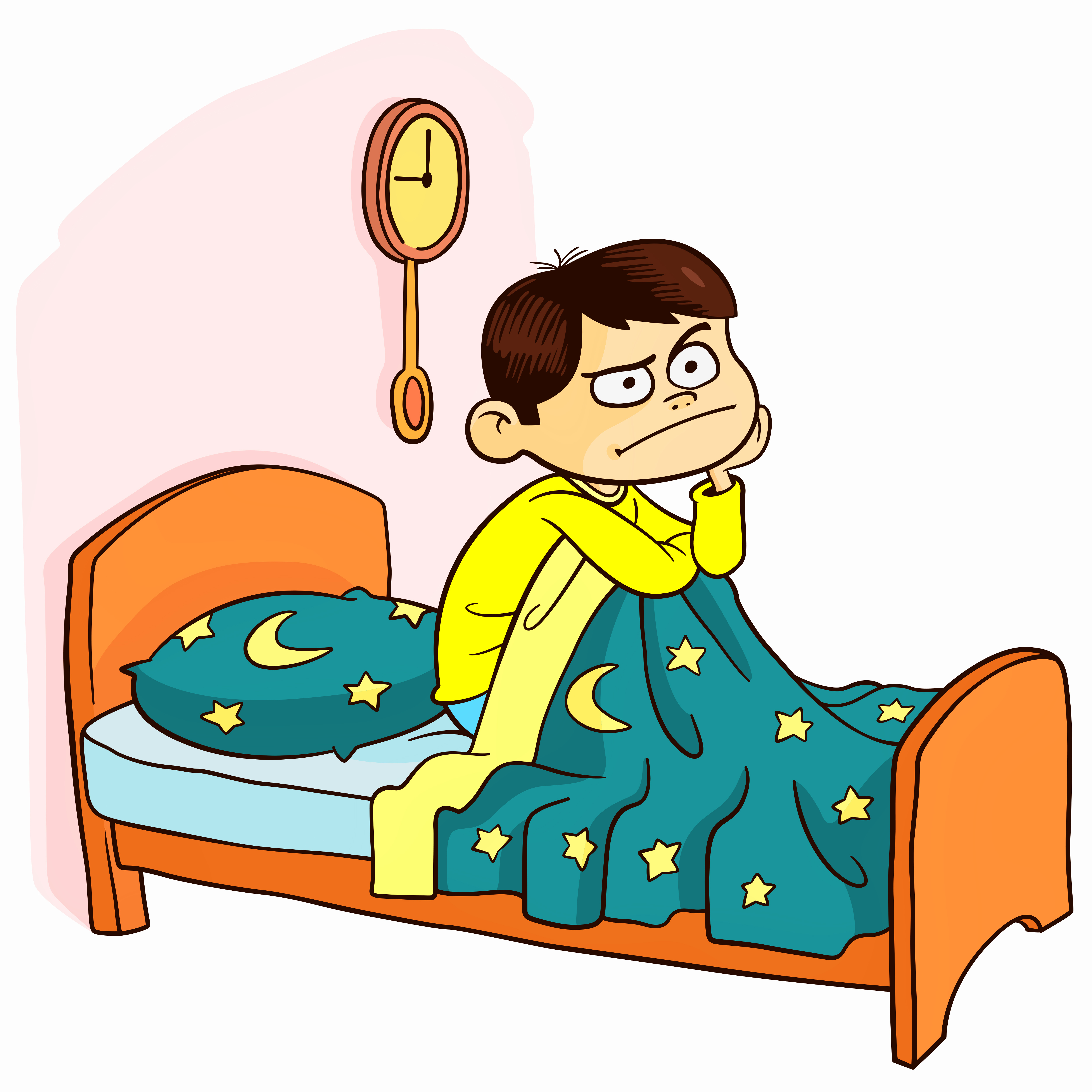 Bed Cartoon No Background Color Clipart