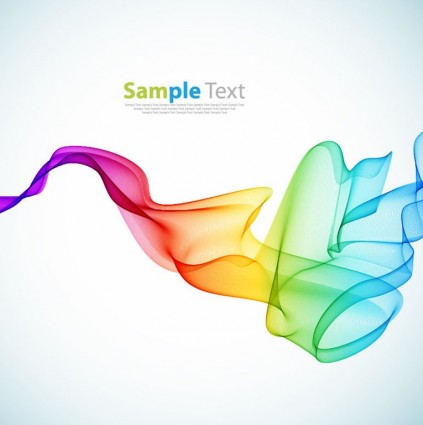 Abstract Colorful Smoke Background Vector Art-vector Abstract-free ...