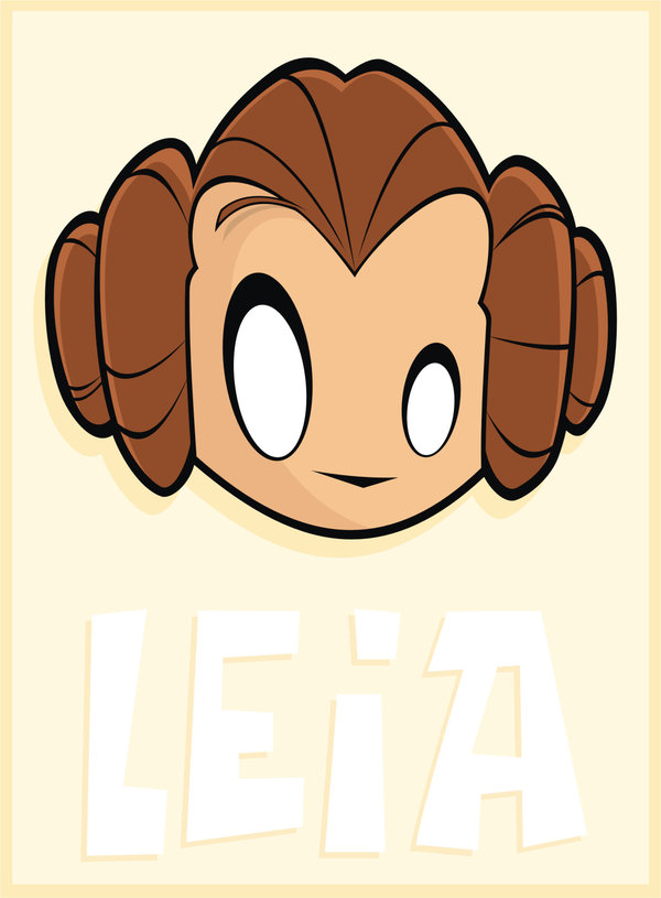 Free Vector Leia Han Solo - ClipArt Best