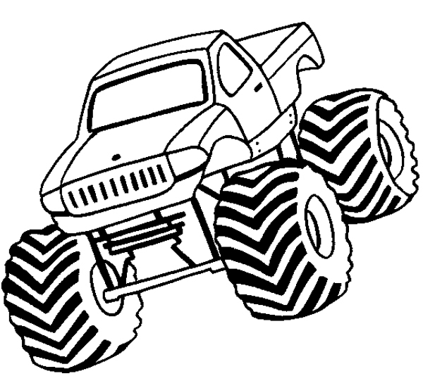 monster off road coloring page | ~~Luhur Hati~~