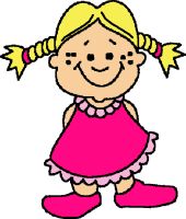 Smiling child clipart