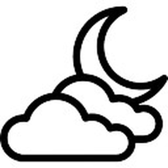 Half Moon Drawing - ClipArt Best