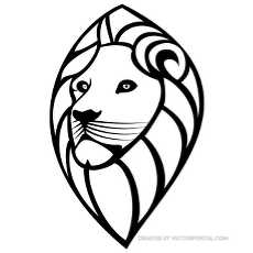 Free lion head drawing eps vectors -661 downloads found at ...