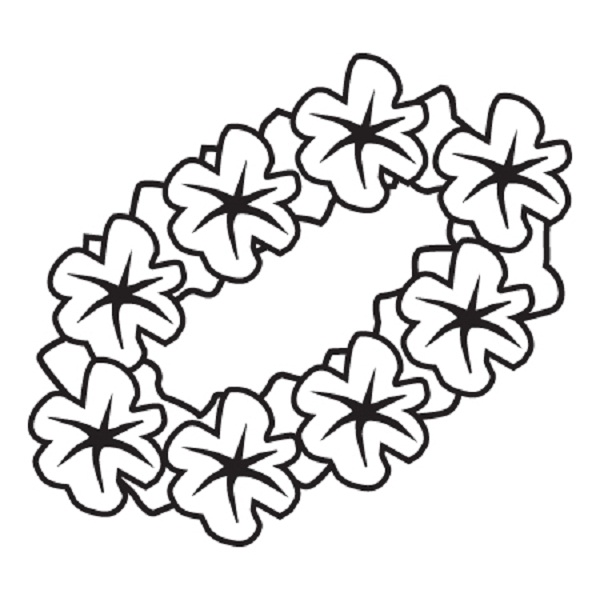 Hawaii Flowers Coloring Pages - Google Twit