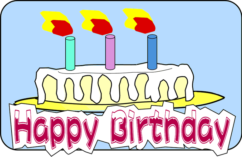 Happy Birthday Cake Clipart Clipart - Free to use Clip Art Resource