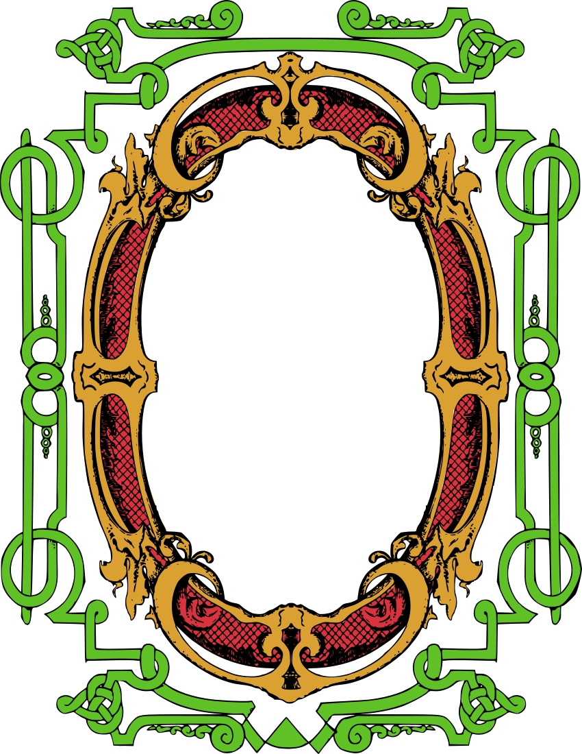 Color frames clipart png